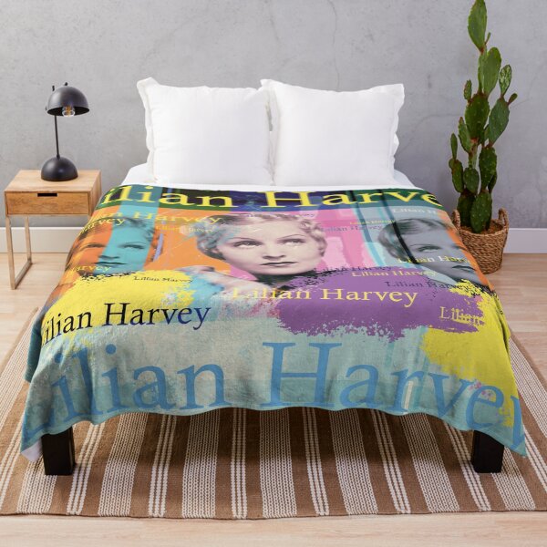 Artikelvorschau, Lilian Harvey Pop Art Porträt Collage entworfen und verkauft von Mauswohn.
