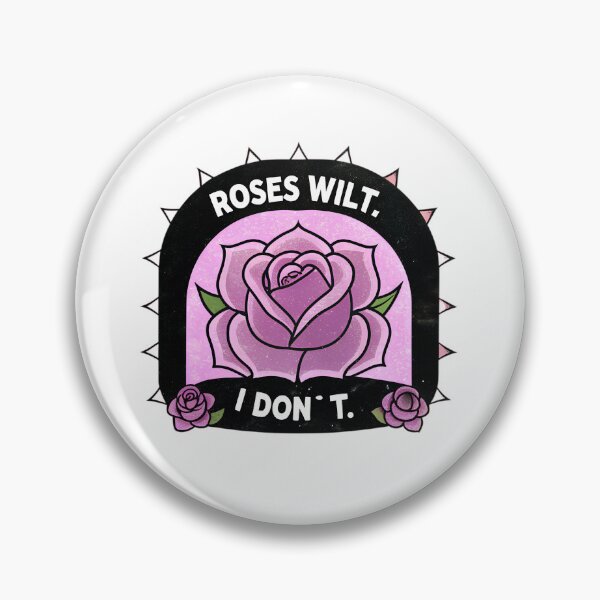 Item preview, Pastel Goth Witch Rose "Roses Wilt I Don’t"  designed and sold by PettyPotion33.