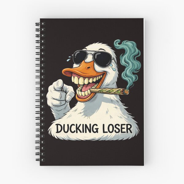 Item preview, Ducking Loser – Funny Sarcastic Duck Meme Illustration designed and sold by X4af  Official.