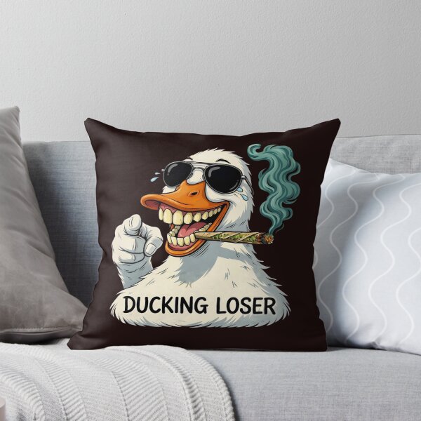 Item preview, Ducking Loser – Funny Sarcastic Duck Meme Illustration designed and sold by X4af  Official.