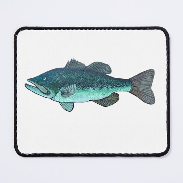 Item preview, Largemouth Bass Fighting Fish designed and sold by Matt Starr Fine Art .