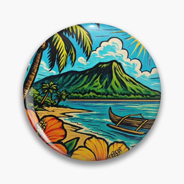 Item preview, Hawaii | Comics stylCartoone -  designed and sold by ComicsFactory.