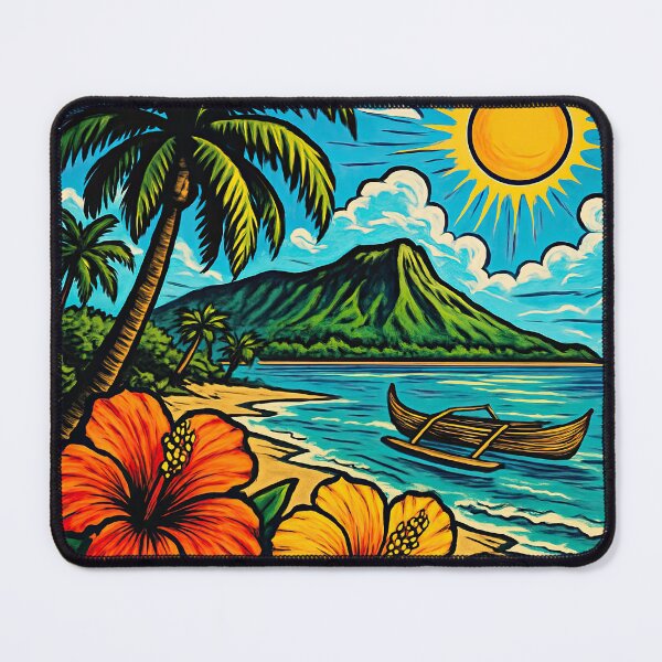 Item preview, Hawaii | Comics stylCartoone -  designed and sold by ComicsFactory.