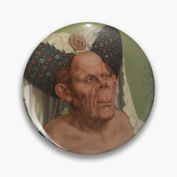 Item preview, ALWAYS BONITA (The Ugly Duchess by Quinten Matsys, art meme collection by St.Nina) designed and sold by StNinaOfficial.