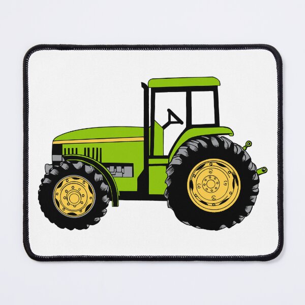 Item preview, Agricultural Green Tractor Illustration designed and sold by NalayakNobita.