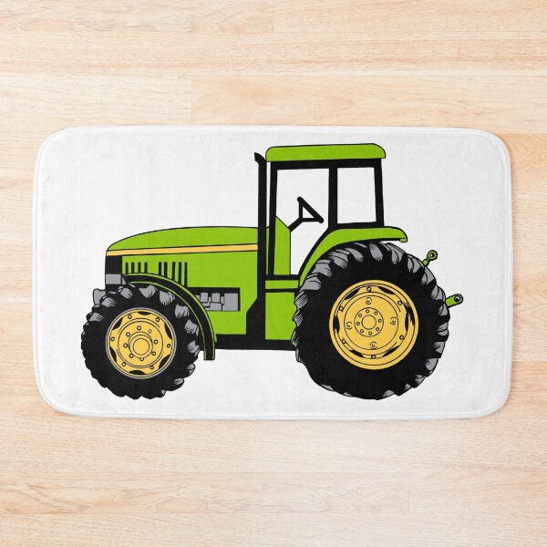 Item preview, Agricultural Green Tractor Illustration designed and sold by NalayakNobita.