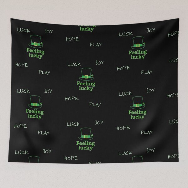 Item preview, Feeling Lucky Saint Patrick Hope Joy Fanny Gits T-Shirt designed and sold by MalwasBasket.