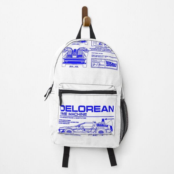 Item preview, Vintage Classic Car Delorean Project Blue designed and sold by PrintCarClub.