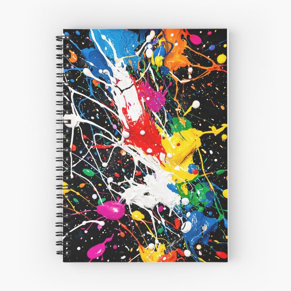 Item preview, Color Splash Abstract Paint Explosion designed and sold by Kaleidoscope Print.
