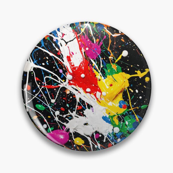 Item preview, Color Splash Abstract Paint Explosion designed and sold by Kaleidoscope Print.