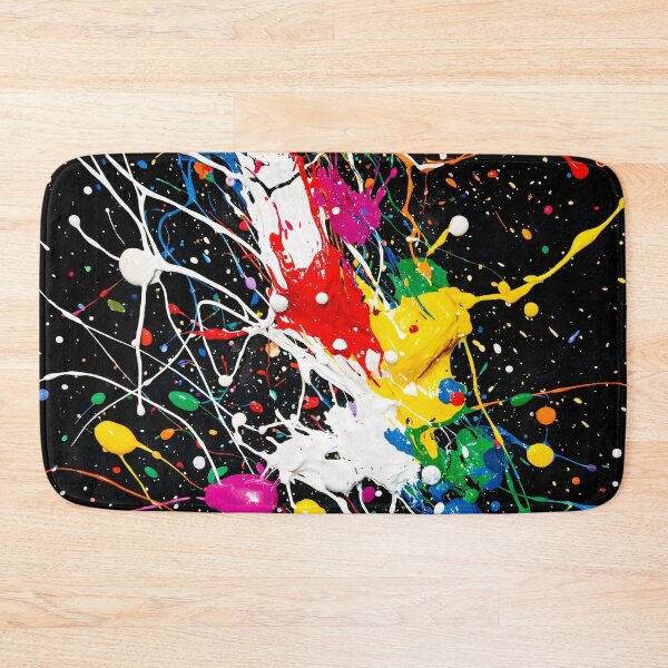 Item preview, Color Splash Abstract Paint Explosion designed and sold by Kaleidoscope Print.