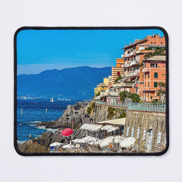 Item preview, Passeggiata di Nervi, Genoa Italy, Italy Art Print designed and sold by Craig Bernstein.