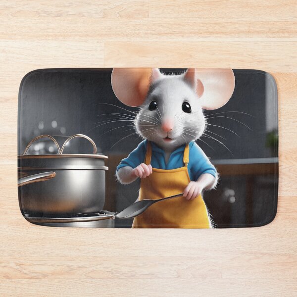 Item preview, Little mouse as head chef in the kitchen designed and sold by Mauswohn.