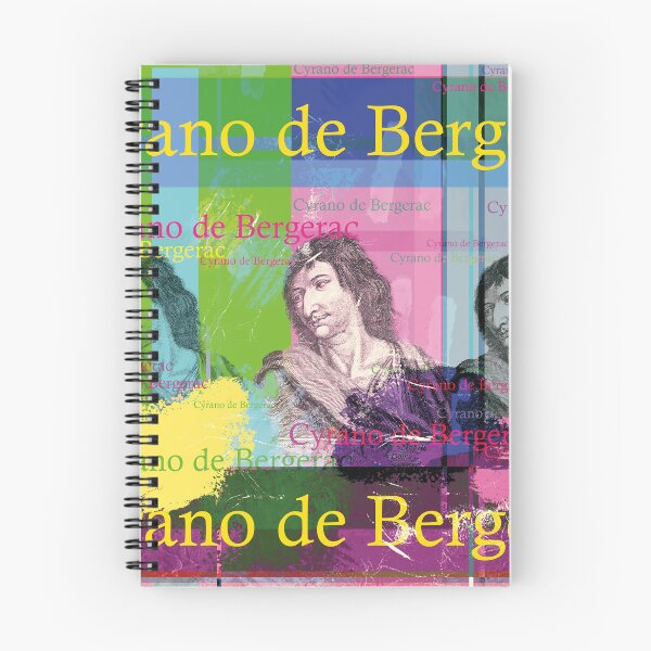 Artikelvorschau, Cyrano de Bergerac Porträt Collage im Pop-Art Stil entworfen und verkauft von Mauswohn.