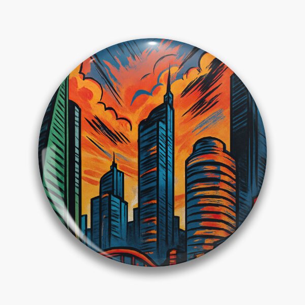 Item preview, Hefei, city | Comics stylCartoone -  designed and sold by ComicsFactory.