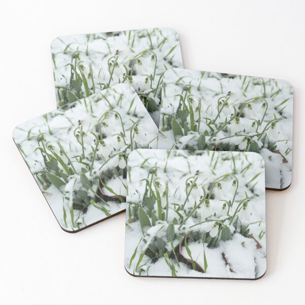 Item preview, Dainty Snowdrops in Fresh Snow designed and sold by Georgia Mizuleva.