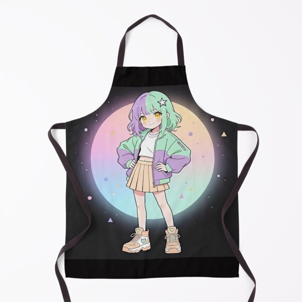 Item preview, Pastel Kawaii Anime Girl - Stylish Street Fashion Pose #2 designed and sold by KMChronicles.