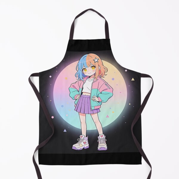 Item preview, Pastel Kawaii Anime Girl - Stylish Street Fashion Pose designed and sold by KMChronicles.