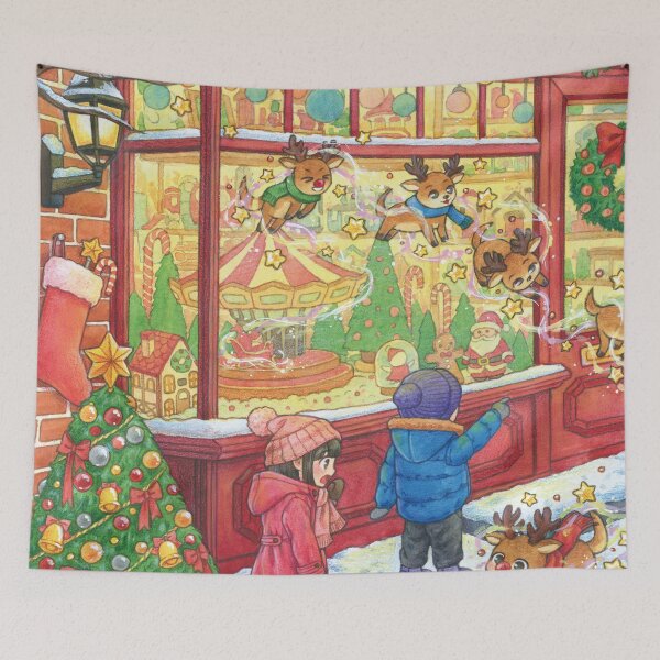 Item preview, Rudolph's Little World designed and sold by rowonart.