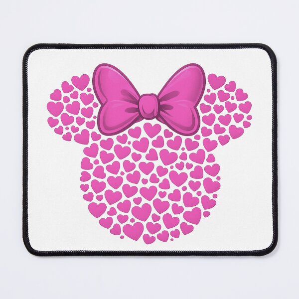 Item preview, Pink Heart Filled Bow Icon Love Design designed and sold by tarzbol.