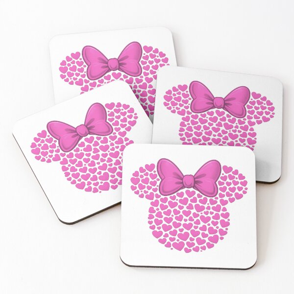 Item preview, Pink Heart Filled Bow Icon Love Design designed and sold by tarzbol.