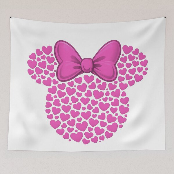 Item preview, Pink Heart Filled Bow Icon Love Design designed and sold by tarzbol.