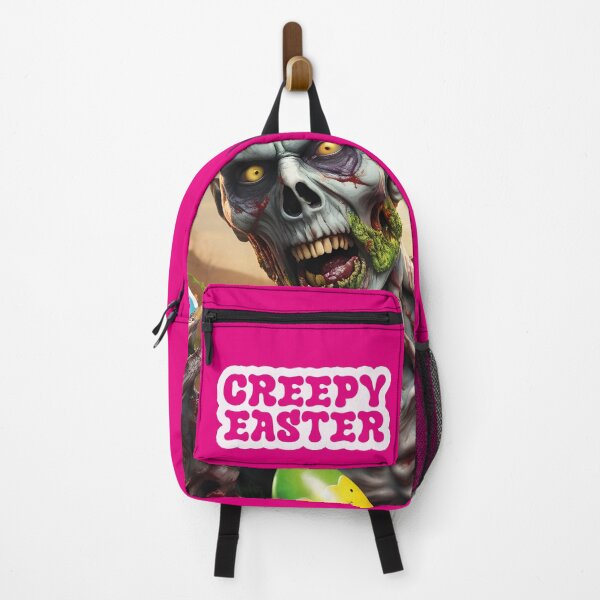 Item preview, Creepy Easter zombie with colorful Easter eggs in the garden designed and sold by Mauswohn.