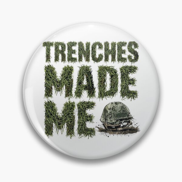 Item preview, Trenches Made Me – Football Line Play Grit Graphic Tee designed and sold by RMTrendy.