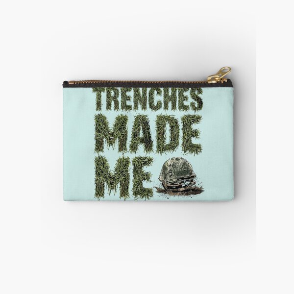 Item preview, Trenches Made Me – Football Line Play Grit Graphic Tee designed and sold by RMTrendy.