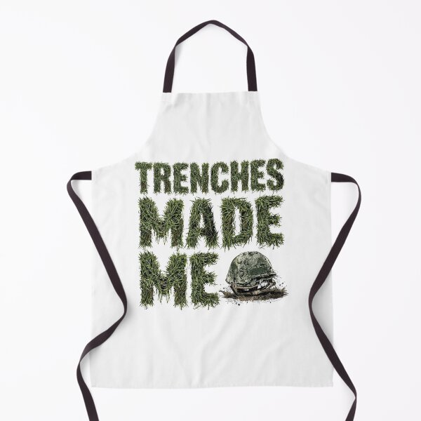 Item preview, Trenches Made Me – Football Line Play Grit Graphic Tee designed and sold by RMTrendy.