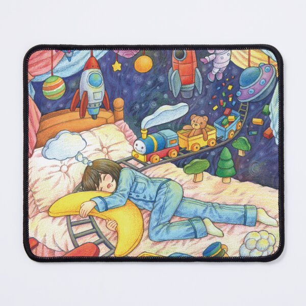 Item preview, A toy train carries dreams designed and sold by rowonart.