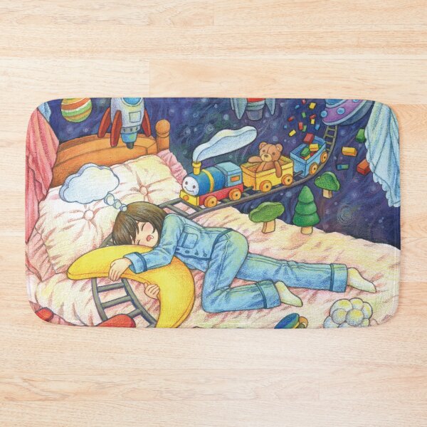 Item preview, A toy train carries dreams designed and sold by rowonart.