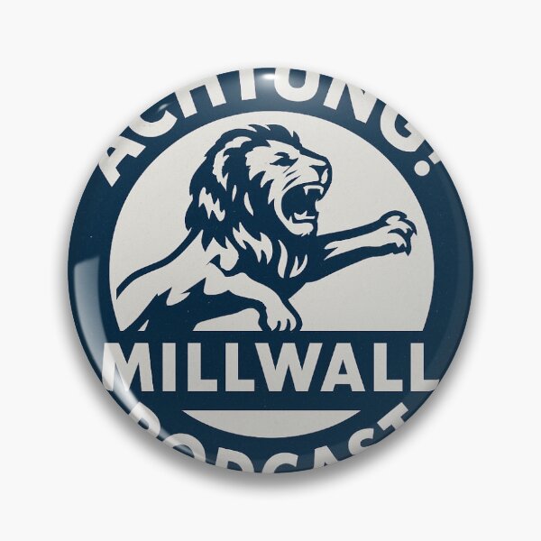 Item preview, Achtung! Millwall Podcast designed and sold by AchtungMillwall.