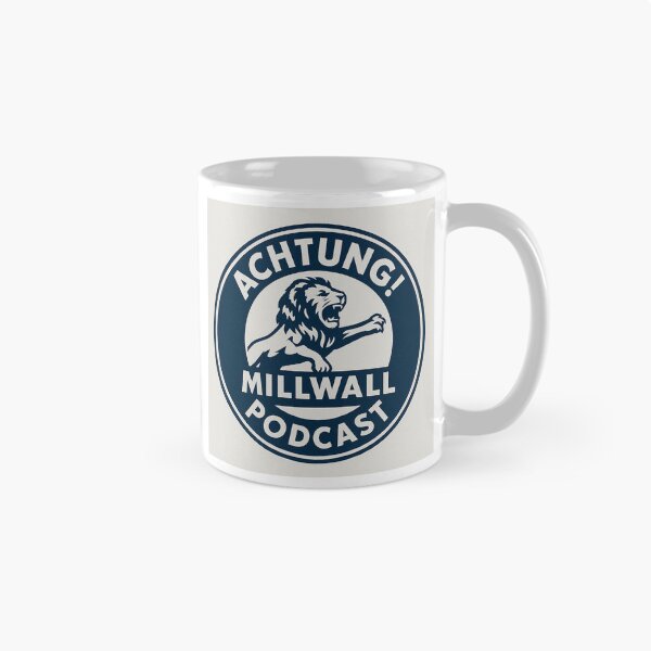 Item preview, Achtung! Millwall Podcast designed and sold by AchtungMillwall.
