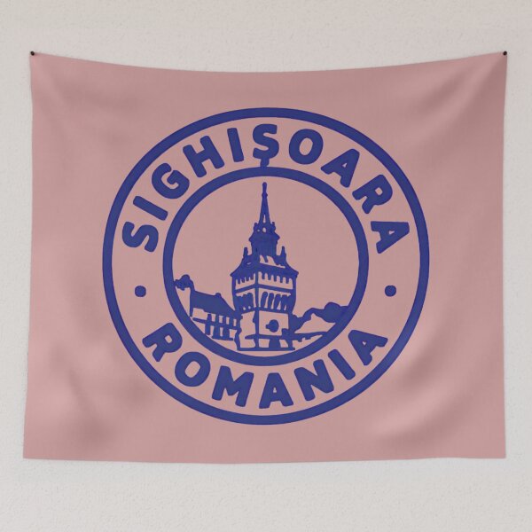 Item preview, Sighișoara Romania Emblem Sticker – Medieval City Seal Design designed and sold by Timeless Design.