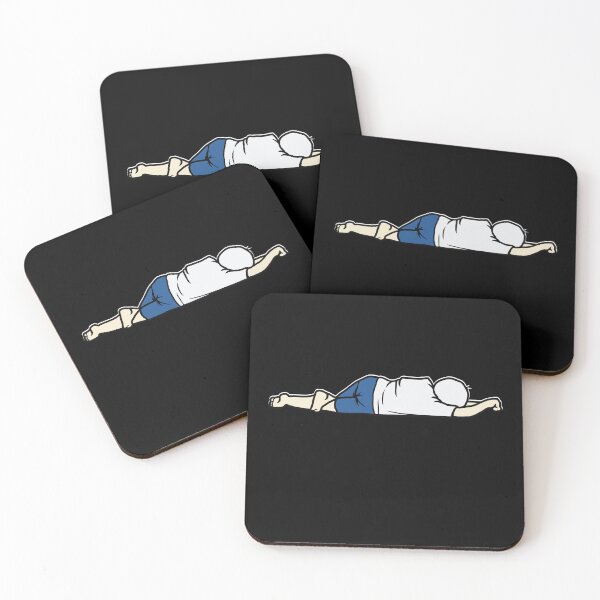 Item preview, Lazy Person Illustration – Doing Nothing Pose designed and sold by owl-eyes.