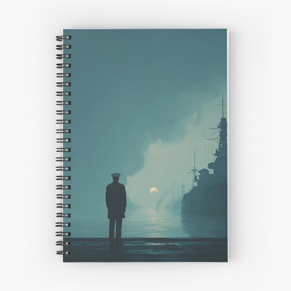 Item preview, Fleet of Courage Retro Naval Illustration designed and sold by Skyframe Aviation.