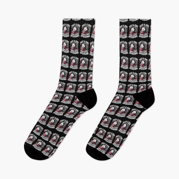 Item preview, Just a Girl Who Loves Opossums designed and sold by jkrphoto.