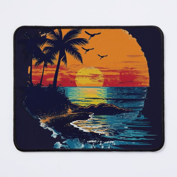 Item preview, Minimalist Island Sunset designed and sold by ZORRO SL .