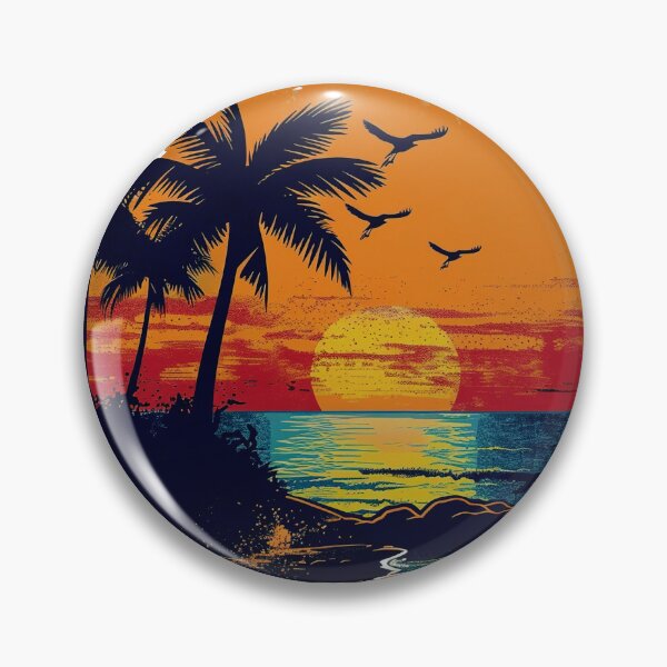 Item preview, Minimalist Island Sunset designed and sold by ZORRO SL .