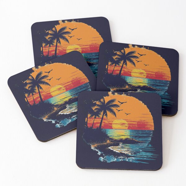 Item preview, Minimalist Island Sunset designed and sold by ZORRO SL .