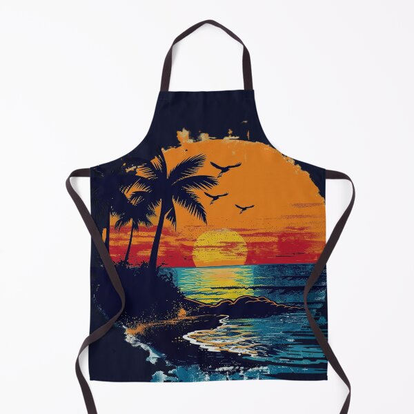 Item preview, Minimalist Island Sunset designed and sold by ZORRO SL .