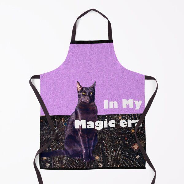 Item preview, In My Magic Era – Black Cat & Cosmic Night designed and sold by SlowlyMiracles.