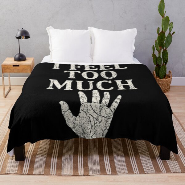 Item preview, I Feel Too Much Hand Symbol for Sensitive Souls designed and sold by ViursArtsStore.