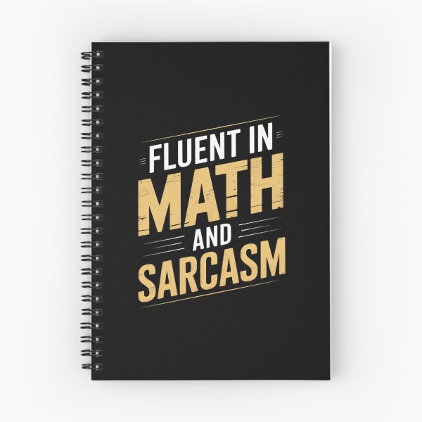 Item preview, Womens Fluent in Math and Sarcasm designed and sold by joyouartArt.