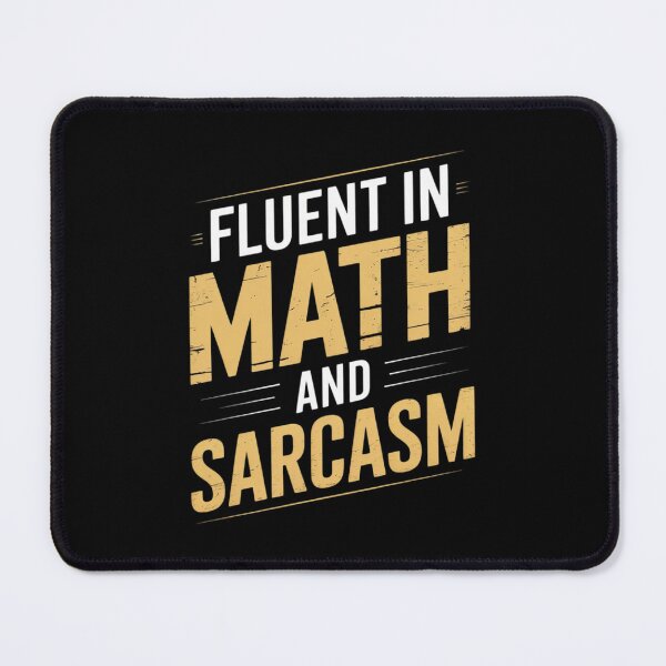 Item preview, Womens Fluent in Math and Sarcasm designed and sold by joyouartArt.