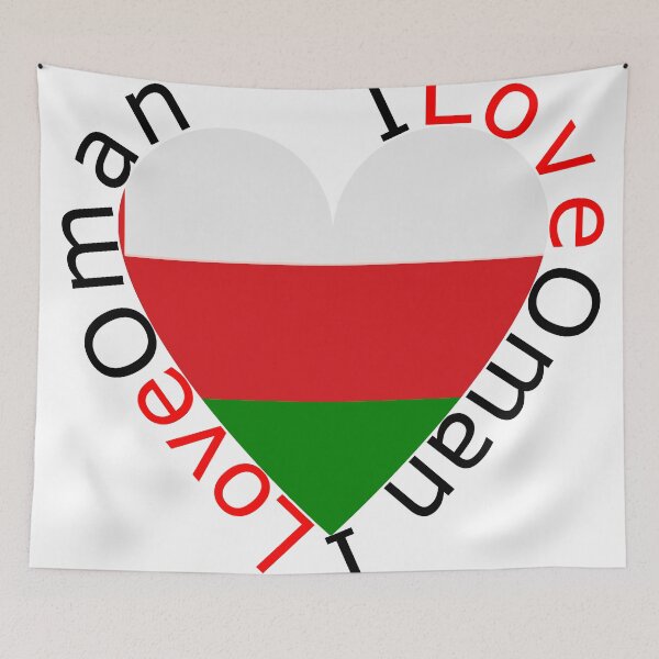 Item preview, I Love Oman  Heart designed and sold by TheIconSmith.