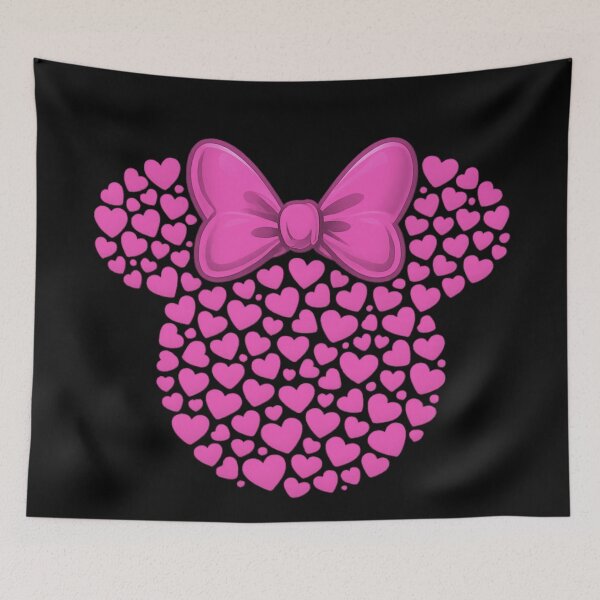 Item preview, Pink Heart Filled Bow Icon Love Design designed and sold by tarzbol.