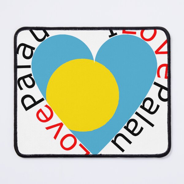 Item preview, I Love Palau Heart designed and sold by TheIconSmith.
