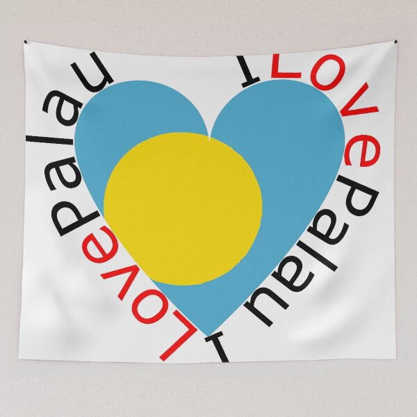 Item preview, I Love Palau  Heart designed and sold by TheIconSmith.
